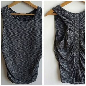 Saks Fifth Avenue Small Black Workout Tank - SP‎